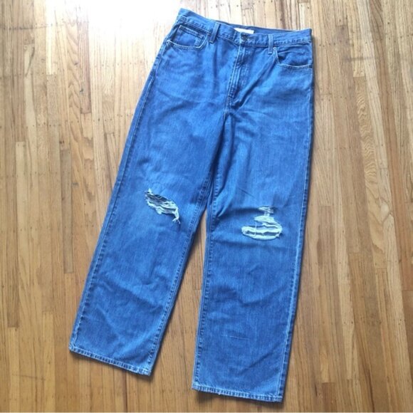 Levis High waisted straight in Joe Strut 31 reg - Picture 2 of 2